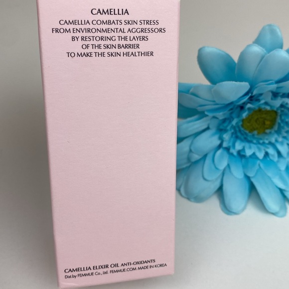FEMMUE Camellia Elixir Oil Anti-Oxidants NEW 1.0 fl.oz. - Picture 5 of 14
